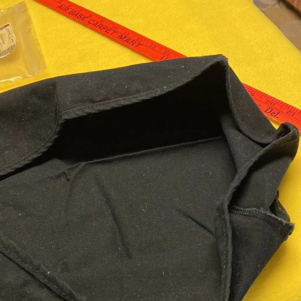 Longaberger Letter Tray fabric liner black